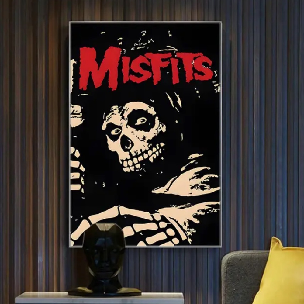Misfits "Crimson Ghost" Canvas Print Wall Art - Picture 5 of 9